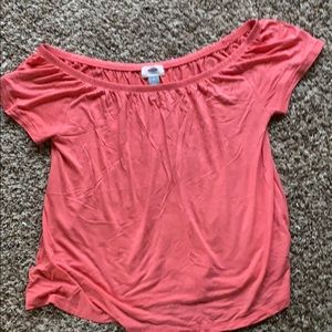 old navy off the shoulder shirt